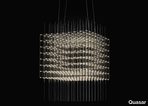 COSMOS SQUARE - LED metal pendant lamp _ Quasar