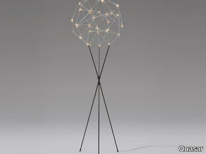 COSMOS GLOBE - LED metal floor lamp with tripod _ Quasar