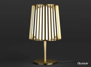 JULIA - LED brass bedside lamp _ Quasar