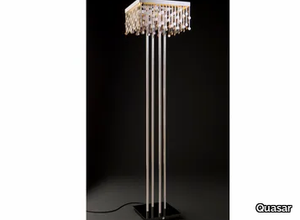 MELODY - Stainless steel floor lamp _ Quasar