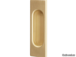 219-00 - Recessed brass door handle _ Quincalux