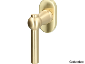 BRUSSELS - Brass window handle on rose _ Quincalux