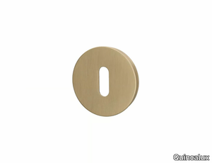 PARIS - Round brass keyhole escutcheon _ Quincalux