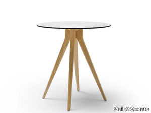 BILLY - Round HPL table _ Quinti Sedute