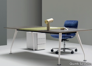 INFINITY - Rectangular office desk _ Quinti Sedute