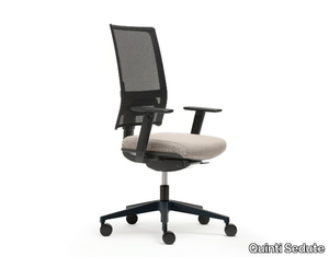 HONEY UP - Swivel mesh office chair with 5-Spoke base _ Quinti Sedute