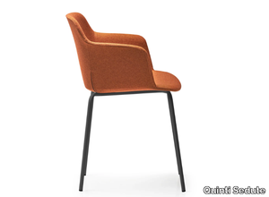 DEEP COVER - Chair with armrests _ Quinti Sedute