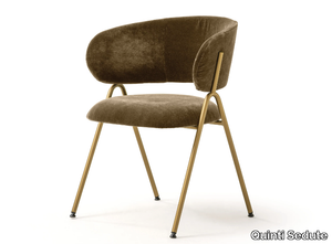 KEIRA - Upholstered chair with armrests _ Quinti Sedute