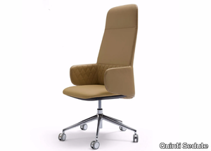 DEEP DIAMOND / EXECUTIVE - High-back executive chair with 5-spoke base _ Quinti Sedute