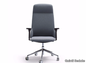 DEEP MANAGERIAL - Executive chair with 5-spoke base with armrests _ Quinti Sedute