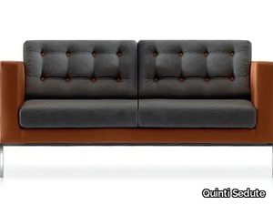 VOGUE - 2 seater tufted fabric sofa _ Quinti Sedute