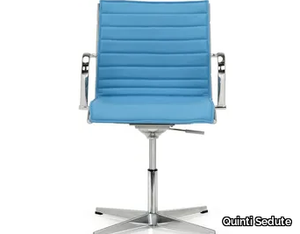 SEASON SLIM - Swivel height-adjustable office chair with armrests _ Quinti Sedute