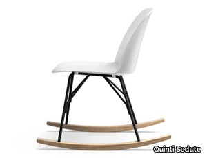 DEEP PLASTIC - Rocking polypropylene chair _ Quinti Sedute