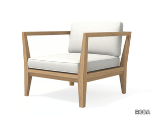 TEKA - Batyline® Canatex garden armchair with armrests _ RODA