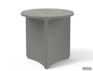 ASPIC 001 - Round cement garden side table _ RODA