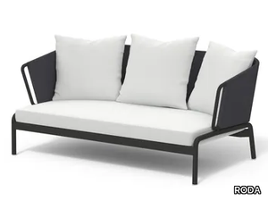 SPOOL 102 - 2 seater Batyline® garden sofa _ RODA