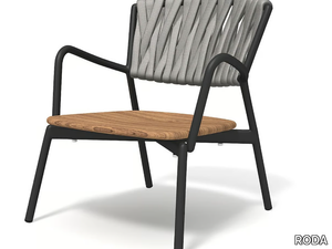 PIPER 227 - Easy chair with armrests _ RODA