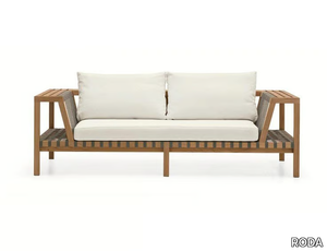 NETWORK 120 - 2 seater garden sofa _ RODA