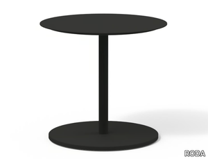 BUTTON - Round aluminium garden table _ RODA