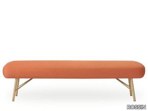 ELBA - Upholstered fabric bench _ ROSSIN