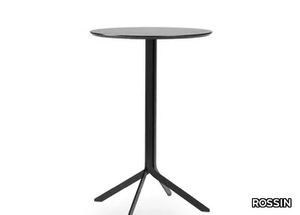 TONIC METAL - High table with 4-star base _ ROSSIN