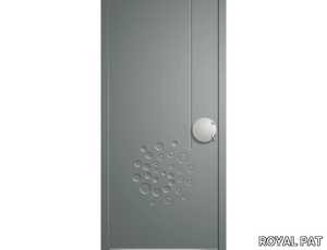 FLOWER - Aluminium armoured door panel _ ROYAL PAT