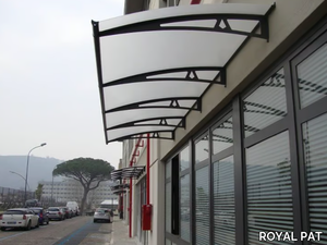 NEWSTYLE NS-01 - Modular acrylic glass door canopy _ ROYAL PAT