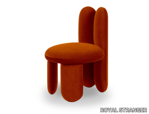 GLAZY - Upholstered velvet chair _ ROYAL STRANGER