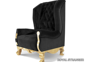 ROCKCHAIR - Bergere velvet armchair _ ROYAL STRANGER