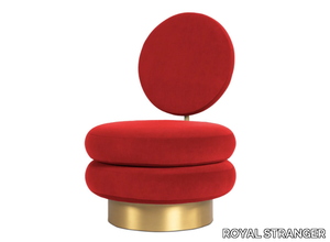 GRACE - Medallion swivel velvet armchair _ ROYAL STRANGER