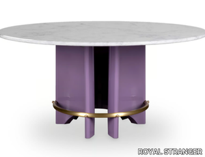 MEYER - Round Carrara marble table _ ROYAL STRANGER