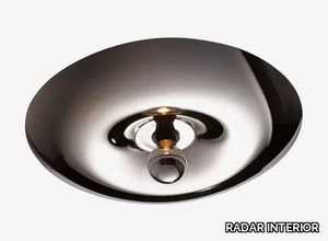 ZENITH / BOMBATO - Handmade Thermoformed glass ceiling light _ RADAR INTERIOR