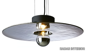 MIRAGE - Handmade Thermoformed glass pendant lamp _ RADAR INTERIOR