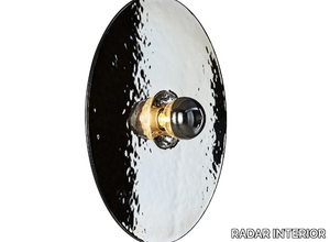 MIRAGE - Handmade Thermoformed glass wall lamp _ RADAR INTERIOR