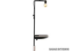 LEST - Height-adjustable metal clamp light with dimmer _ RADAR INTERIOR