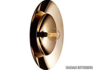 ZENITH DOUBLE - Handmade Thermoformed glass wall light _ RADAR INTERIOR