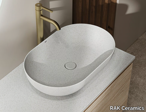 RAK-BATU - Oval ceramic washbasin _ RAK Ceramics