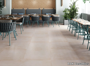 BASIC CONCRETE SANIT - Antibacterial flooring with concrete effect _ RAK Ceramics