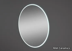 RAK-JOY UNO - Round wall-mounted mirror with integrated lighting _ RAK Ceramics