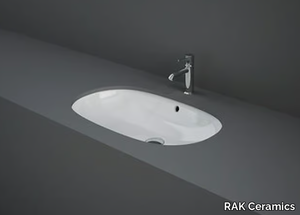 RAK-VARIANT - Undermount oval ceramic washbasin _ RAK Ceramics