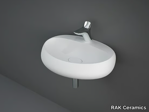 RAK-CLOUD - Wall-mounted ceramic washbasin _ RAK Ceramics