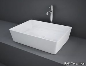 RAK-FEELING - Countertop rectangular ceramic washbasin _ RAK Ceramics