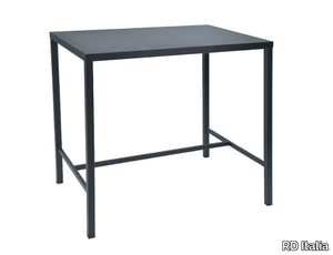 DORIO - Rectangular galvanized steel high table _ RD Italia