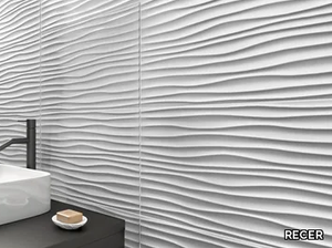 MORE CHIC - Indoor white-paste 3D Wall Cladding _ RECER