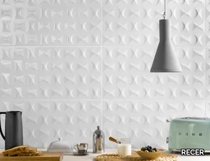 MORE IKON - Indoor white-paste 3D Wall Cladding _ RECER