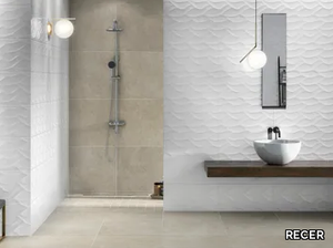 MORE NATUR - Indoor white-paste 3D Wall Cladding _ RECER