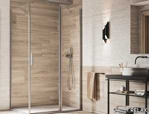 LIGHT PA + F3 - Corner shower cabin _ RELAX