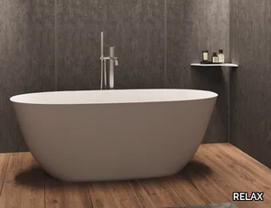 PRIMULA - Freestanding Solid Surface bathtub _ RELAX