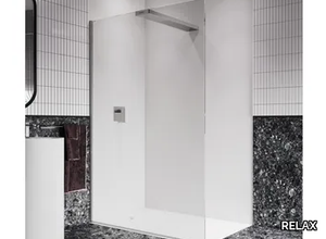 WALL F - Modular crystal Walk in shower _ RELAX