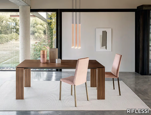 ATLANTE - Extending wooden table _ RIFLESSI